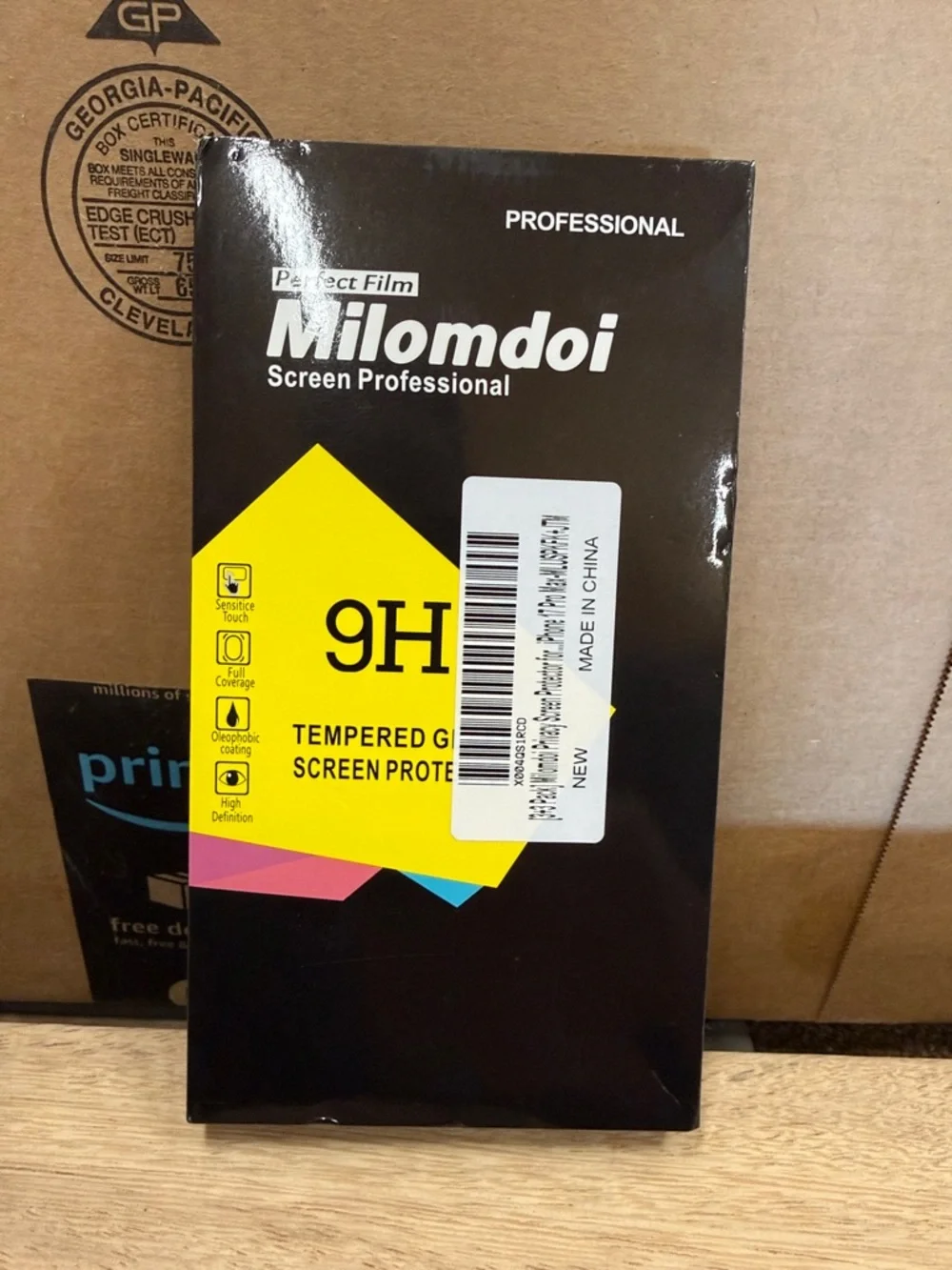 iPhone 17 pro max 3 Tempered Glass Screen Protector + 3 camera glass protector